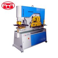 Q35y hydraulic sheet metal steelworker shear punching machine