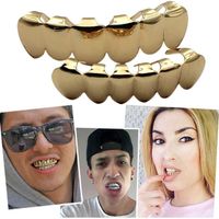 Custom Unisex Gender Metal Hiphop Dental Grill Gold Silver Dental Grill