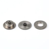 Small stainless steel metal driven module gears