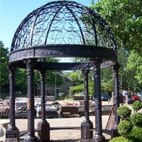 Cast iron outdoor gazebo china supplier