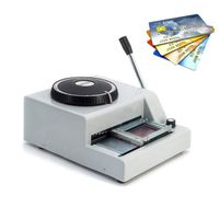 PVC Card Manual Braille Printer Printing Machine