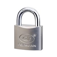 Sample available safety lock brass cylindrical nickel-plated iron padlock