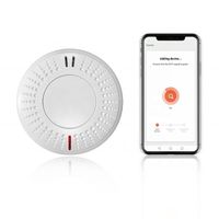 ANKA home security alarm Tuya App networked WiFi smoke alarm built-in lithium battery 10-year battery smoke detector