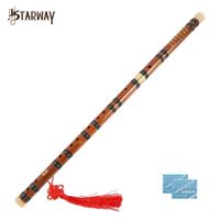 STARWAY bitter bamboo flute instrument music flute professional flute handmade Chinese music woodwind instrument CDGEF keys