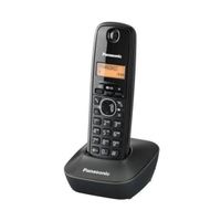 DECT phone with phone book of 50 names and numbers Panasonic KX-TG1611 FXB Black