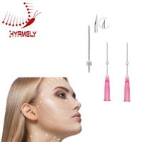 PDO Threaded Single Screw Pointed Needles for Wrinkle Removal and Collagen Regeneration