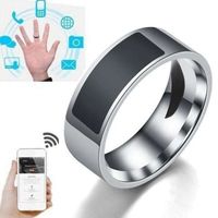 Custom fashion NFC smart payment ring mobile phone RFID smart ring with diamonds