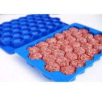 2023 Top 32 Cavities Silicone Meatball Mold Store Freezer Container Homemade Meatball Pie Press