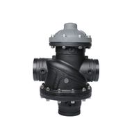 4 inch filtration system angle flow backwash control valve