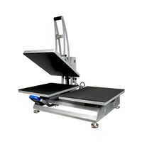 T-shirt printing machine with double automatic heat press workstation 40x50cm 16x20 heat press machine