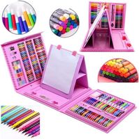 208 Pieces Painting Art Stationery Set Art Pencil Set Painting Pen Set Watercolor Artist Painting Art Supplies