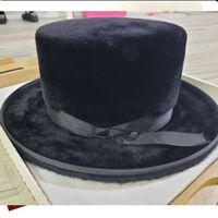 R2001 Wholesale Rabbit Fur Fedora Adult Rabbit Fur Fedora Gentleman Adjust Size Hat