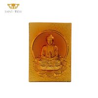 Custom Crystal Wall Decoration Enshrining Buddhist Engineering Decorative Buddha Bricks