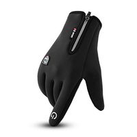 Thin Cowhide Multicolor Windproof Waterproof Motorcycle Electric Ski Heated Gloves