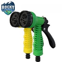 7 Function Garden Spray Hose High Pressure Nozzle Sprinkler Hose Gun with Soft Grip