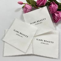 Custom Wholesale Luxury Jewelry Polishing Cleaning Cloth