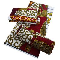 Brand New Guaranteed Genuine Ankara Wax Fabric Textile Wax Printing Real Wax 100% Cotton African Batik Printing Panel Cloth