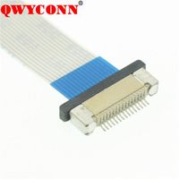 Ffc/Fpc Connector 4-60 Pin 0.3/ 0.5/ 0.8/ 1.0/ 1.25mm Pitch SMT ZIF DIP Top Type Bottom Fpc