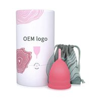 Eco-Friendly Reusable Free Copas Menstrual Silicone Set Certified Personalized Oem Menstrual Cups 100 Menstrual Cups