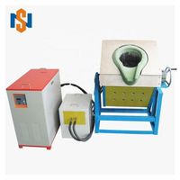 10kg 20kg 50kg 100kg 150kg 200kg copper/aluminum/steel/iron small induction melting furnace