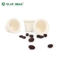 Environmentally Friendly Bagasse Sustainable Disposable Coffee Capsules K Cup Coffee Pods