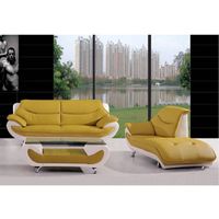 Modern Leather Fabric European Style Modular Sofa Set Design Living Room Furniture