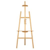 Professional wooden artist studio easel bracket environmental protection 0.7-1.75 m painting easel bracket