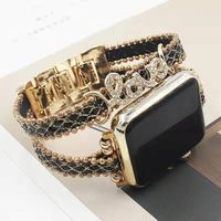 Handmade watch strap new designer luxury smart watch apple watch series watch strap love leather strap for 38/40/41/42/44/45