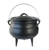 Potjie Potjie from South African Cast Iron Wholesale 3 Feet with Three Leg Kettle
