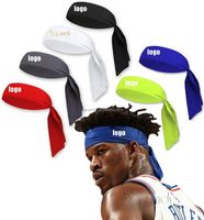 Wholesale custom logo printing fitness gym headband headband comfort fabric hair cool headband sport headband for men