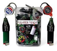 Custom Logo Mini Retractable Keychain Cover Set Tool Smoke Accessories Cannabis Light Packaging Plastic Lighter Leash