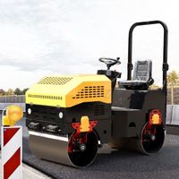 China construction machinery 1.5 ton 2 ton 5 ton vibratory mini road roller