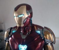 Custom Robot Suit Dressed in Superhero Cosplay Costume MK85