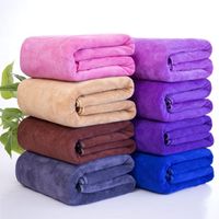 Made in China Microfiber Car Wash Towel Hand Towel Custom Label Size Microfiber Cloth 70*140cm Microfiber Bath Towel