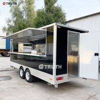 BBQ food truck cart pizza burger ice cream coffee custom food truck van manufacturer selling turkey food trailer in usa