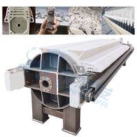 Ceramic round chamber filter press price preferential automatic customized filter press