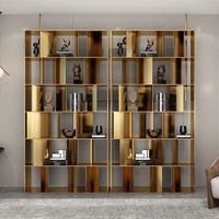 Modern European Custom Storage Rack Bookcase Bookcase Metal Bookcase