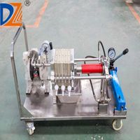 Dazhang Laboratory Small Manual Hydraulic Diaphragm Filter Press