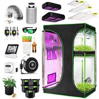 150x150x200 80x80x160 200x120x200 Controller Plant Stand Complete Hydroponic Kit Supplier Tall Indoor System Grow Mylar Tent