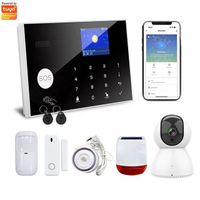 OEM ODM RFID APP Indoor Anti-Theft Smart Intruder Wireless House Security Graffiti Anti-Theft Wifi 4g GSM Home Alarm System Kit