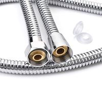 Custom Length High Quality Super Flexible Replacement Metal Stainless Steel Shower Hose with 2M Hose