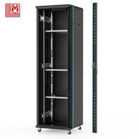 ML-42U 600*600mm network cabinet, floor server rack can provide OEM and ODM services, up to ten glass door network cabinets