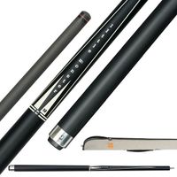 Little Monster Carbon 12.4mm Tip 147cm Long Carbon Fiber 1/2 Split Cue Uniloc United Technology Butt Pool Cue