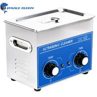 CE ISO9001 Portable Mechanical Control Factory 2L Stainless Steel Ultrasonic Jewelry Cleaner