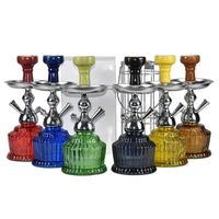 Hot selling factory high quality aluminum maya shisha chicha with cage stock cage shisha set