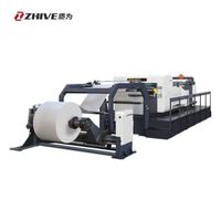 Paper roll to sheet cutting machine paper cutter