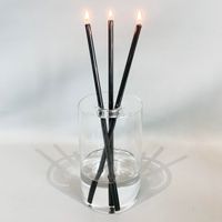 Simple style non-melting metal tube original oil candle eternal candle set with original oil