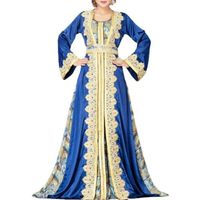 Matchyou Dress Evening Gown Arabic Turkish Abaya Islamic Moroccan Abaya Women's Abaya Moroccan Abaya Dubai