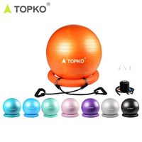 TOPKO wholesale professional grade yoga fitness ball 200kg bearing fitness equipment for office, home and gym