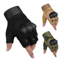 Half Finger Tactical Gloves Outdoor Mountaineering Protective Hunting Gloves Custom Logo